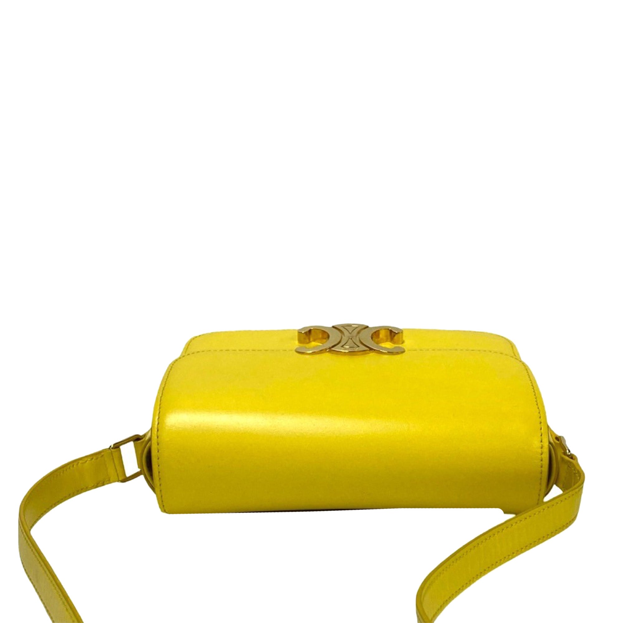 Teen Shiny Calfskin Triomphe Crossbody - Image 8