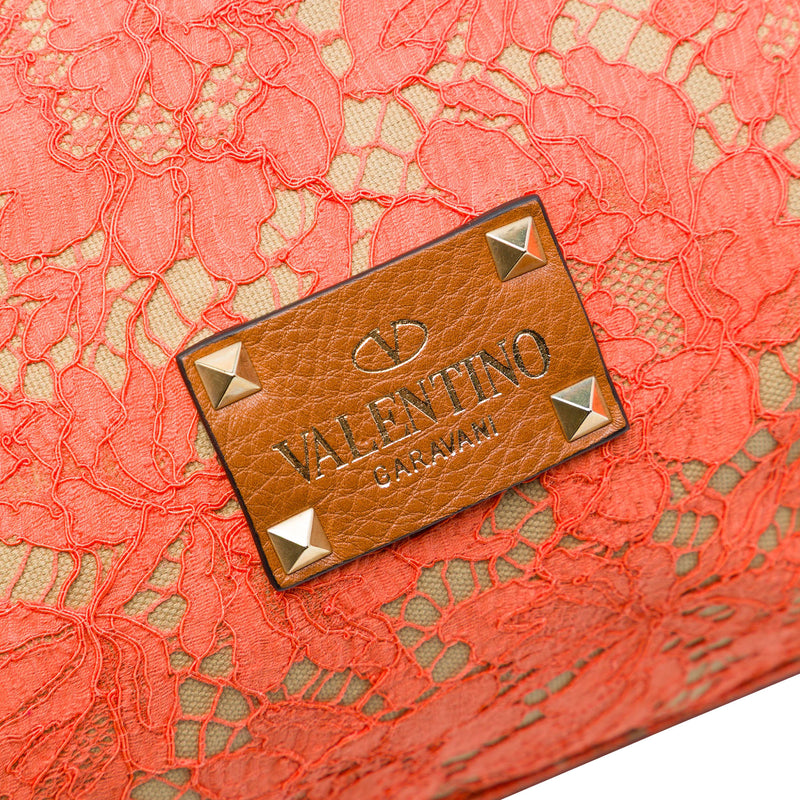 Canvas Rockstud Glam Lace Reversible Tote - Image 5