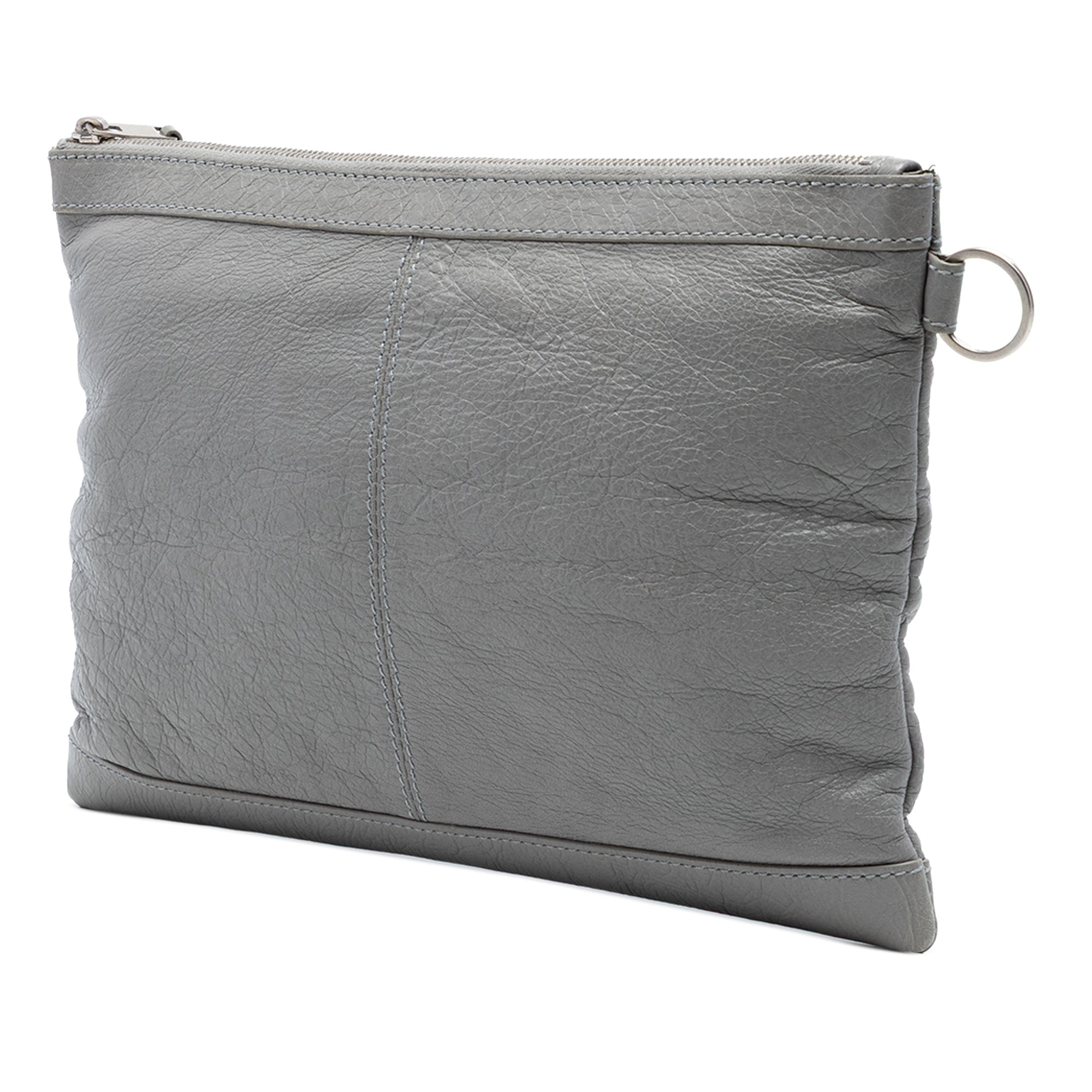 Lambskin Motocross Classic Clip M Clutch - Image 2