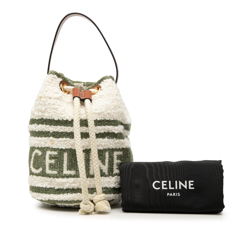 Teen Plein Soleil Canvas Drawstring Bucket Bag - Image 9