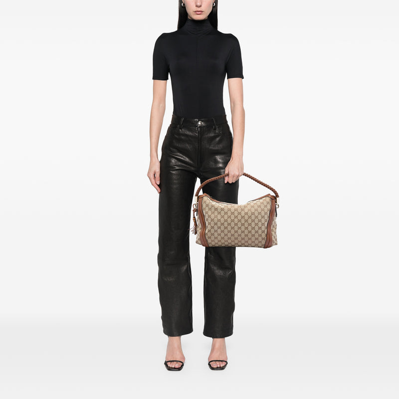 Medium GG Canvas Bella Shoulder Bag - Image 5