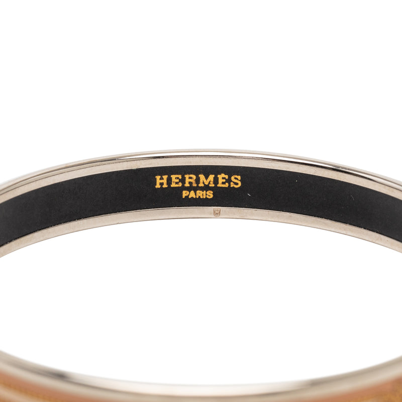 Narrow Enamel Intertwined Rope Bangle 62 - Image 4