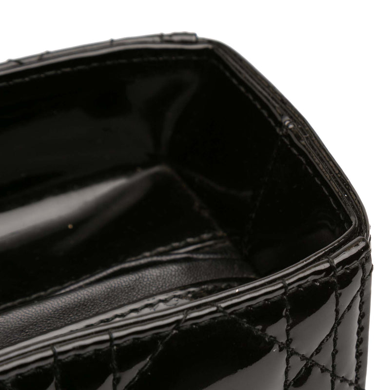 Large Patent Cannage Lady Dior - Image 11