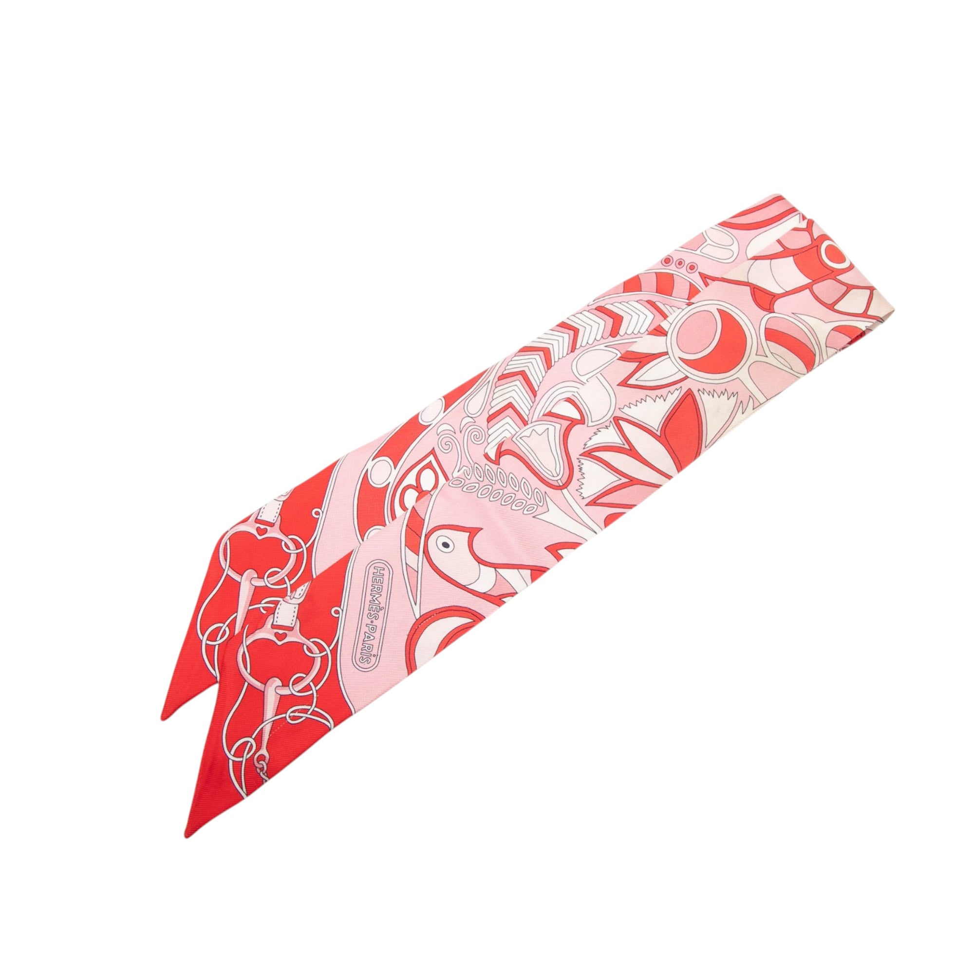 Folklore Silk Twilly Scarf - Image 1