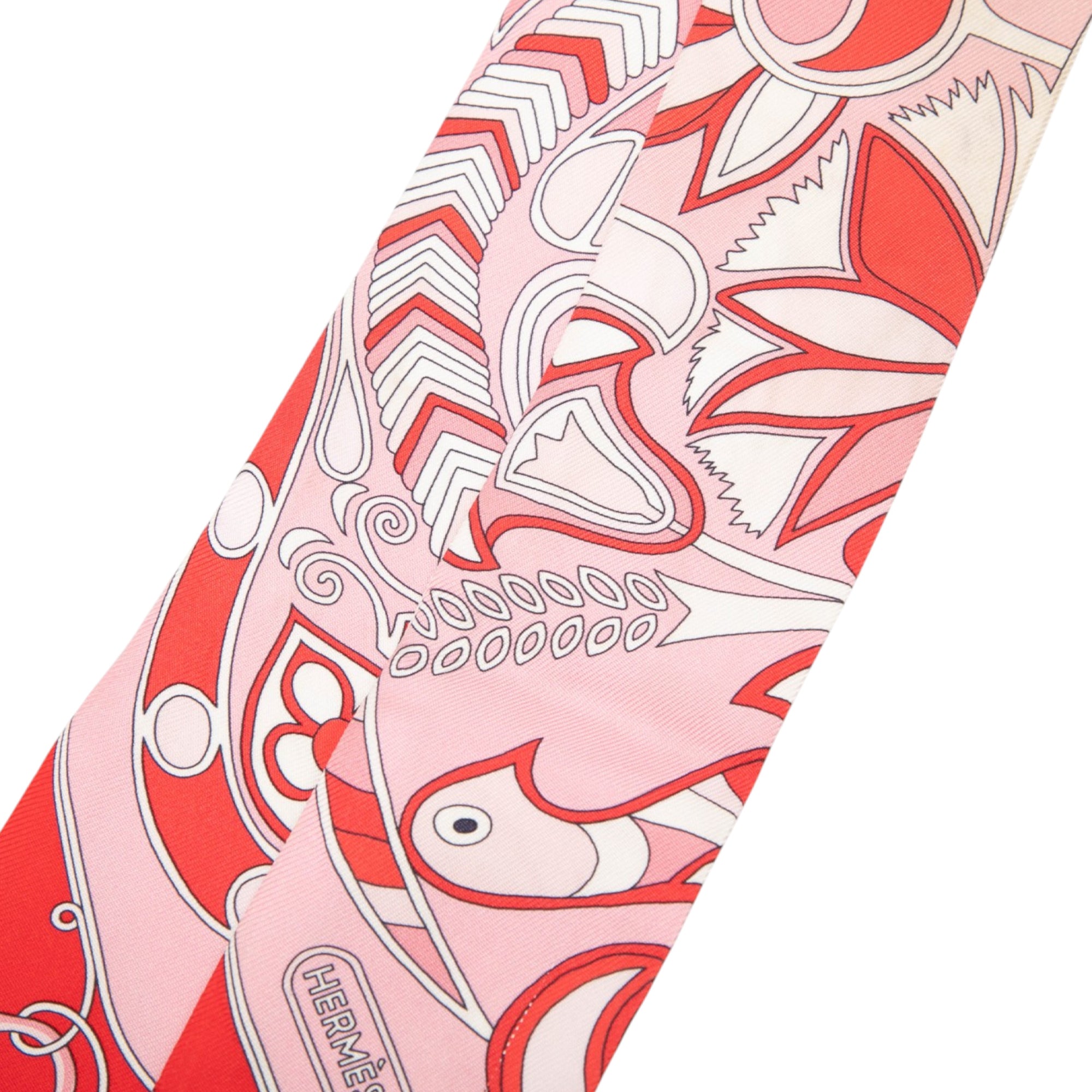 Folklore Silk Twilly Scarf - Image 4