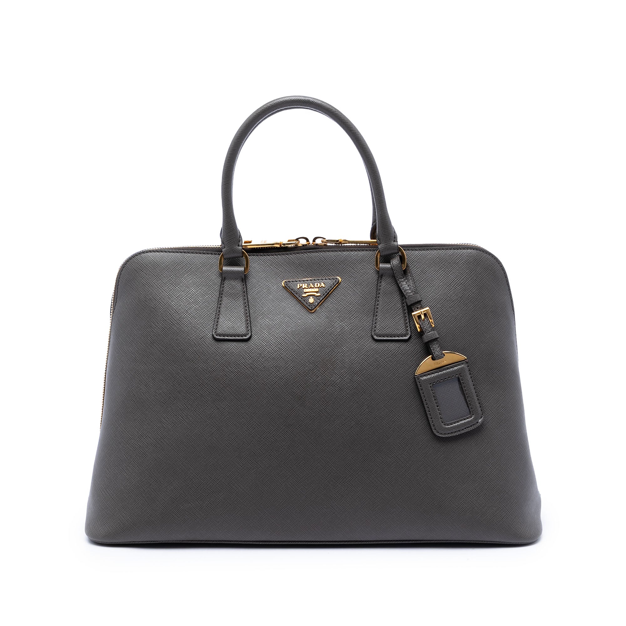 Large Saffiano Lux Promenade Satchel - Image 1