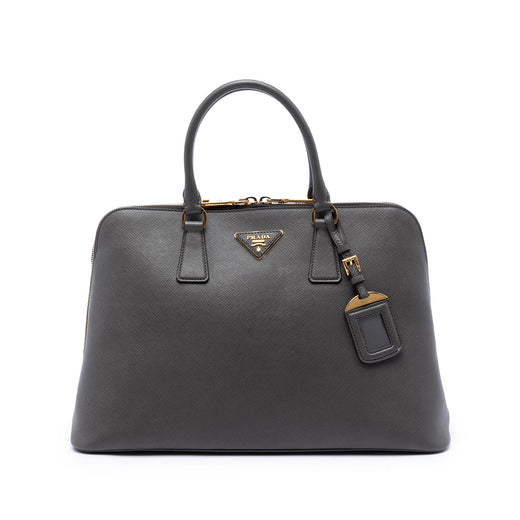 Large Saffiano Lux Promenade Satchel - Image 1