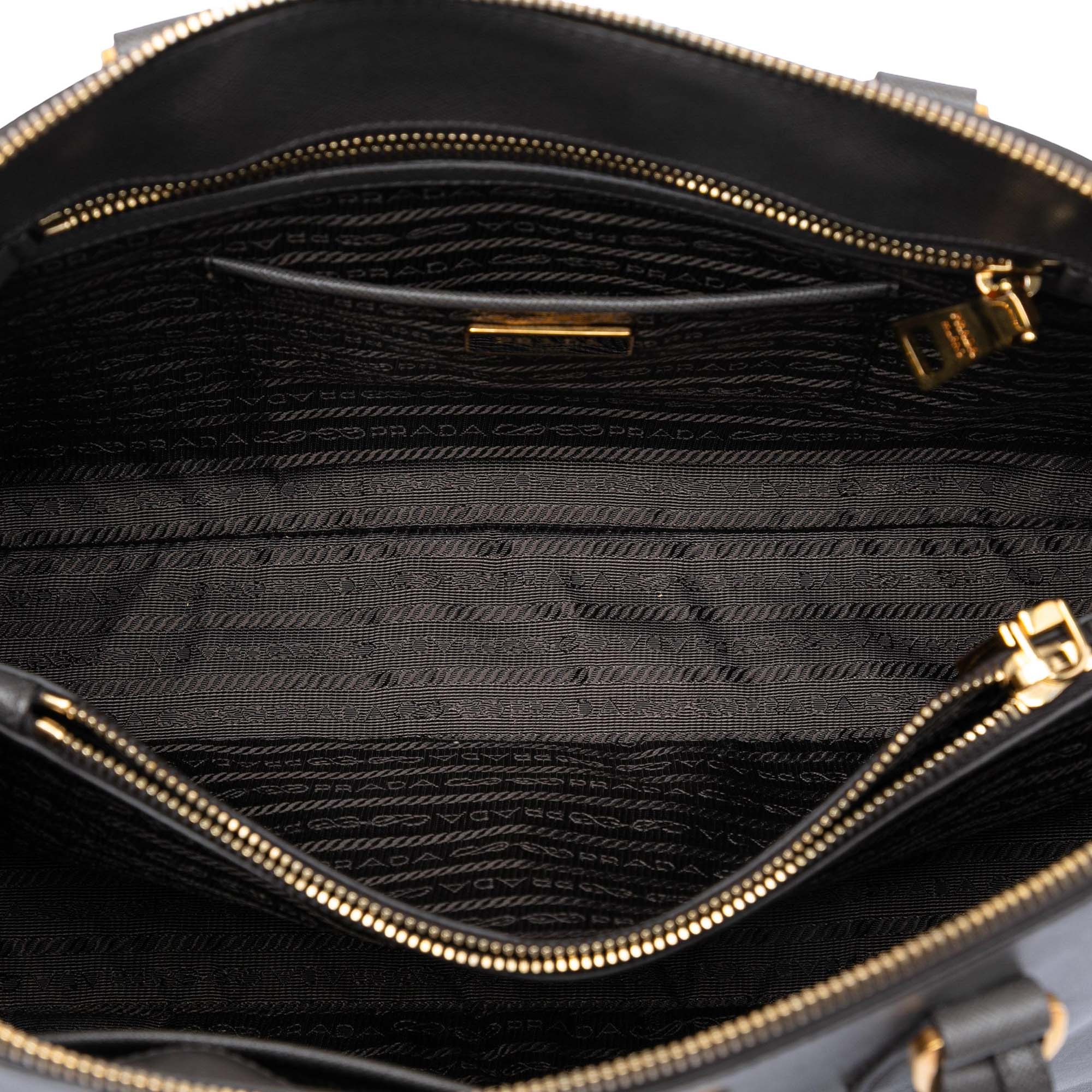 Large Saffiano Lux Promenade Satchel - Image 4