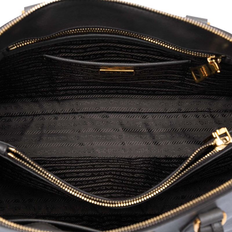 Large Saffiano Lux Promenade Satchel - Image 4
