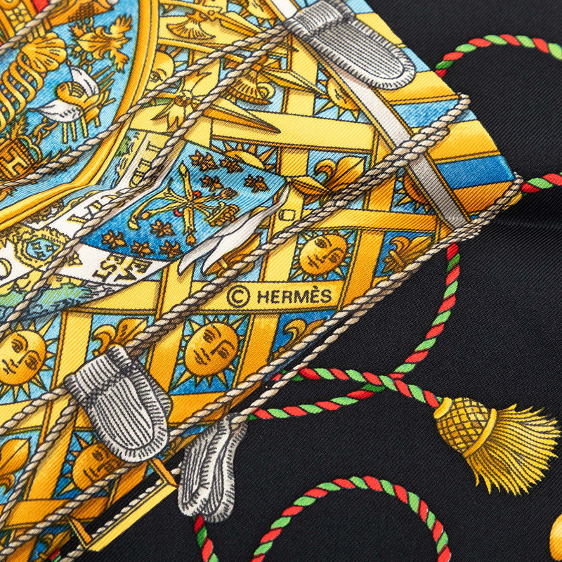 Les Tambours Silk Scarf 90 - Image 4