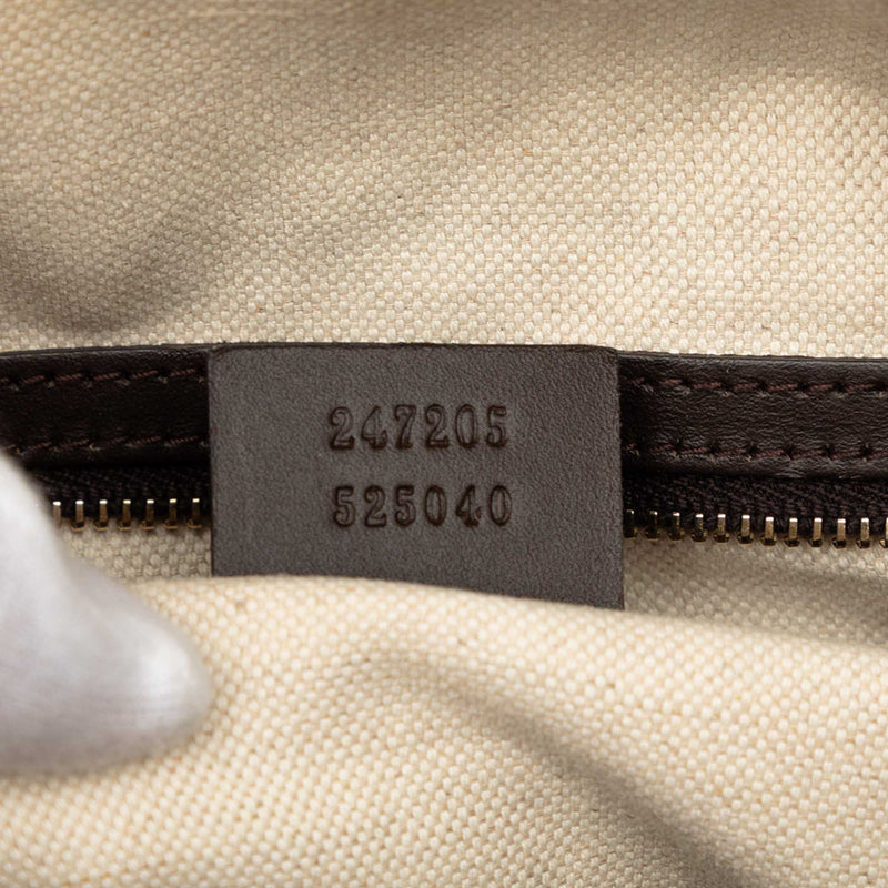 Medium GG Canvas Web Joy Boston Bag - Image 6