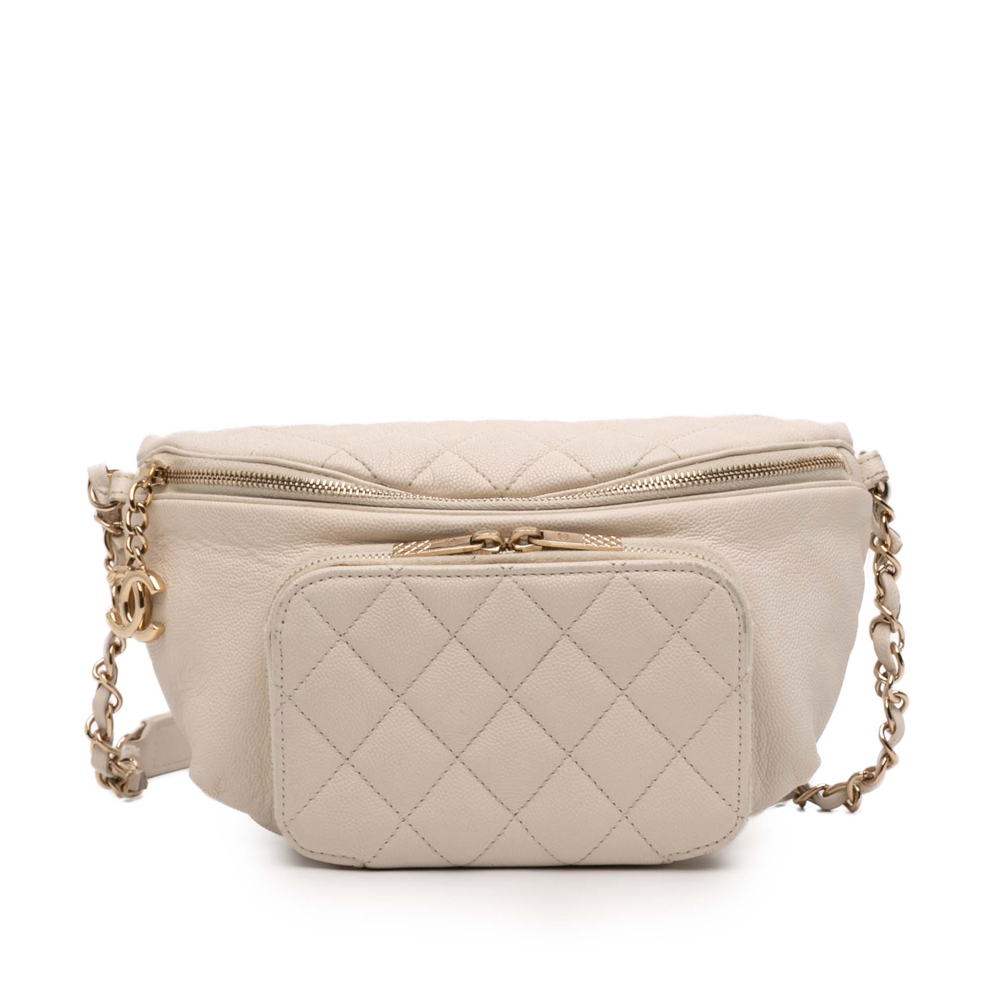Quilted Caviar Business Affinity Belt Bag - Image 1