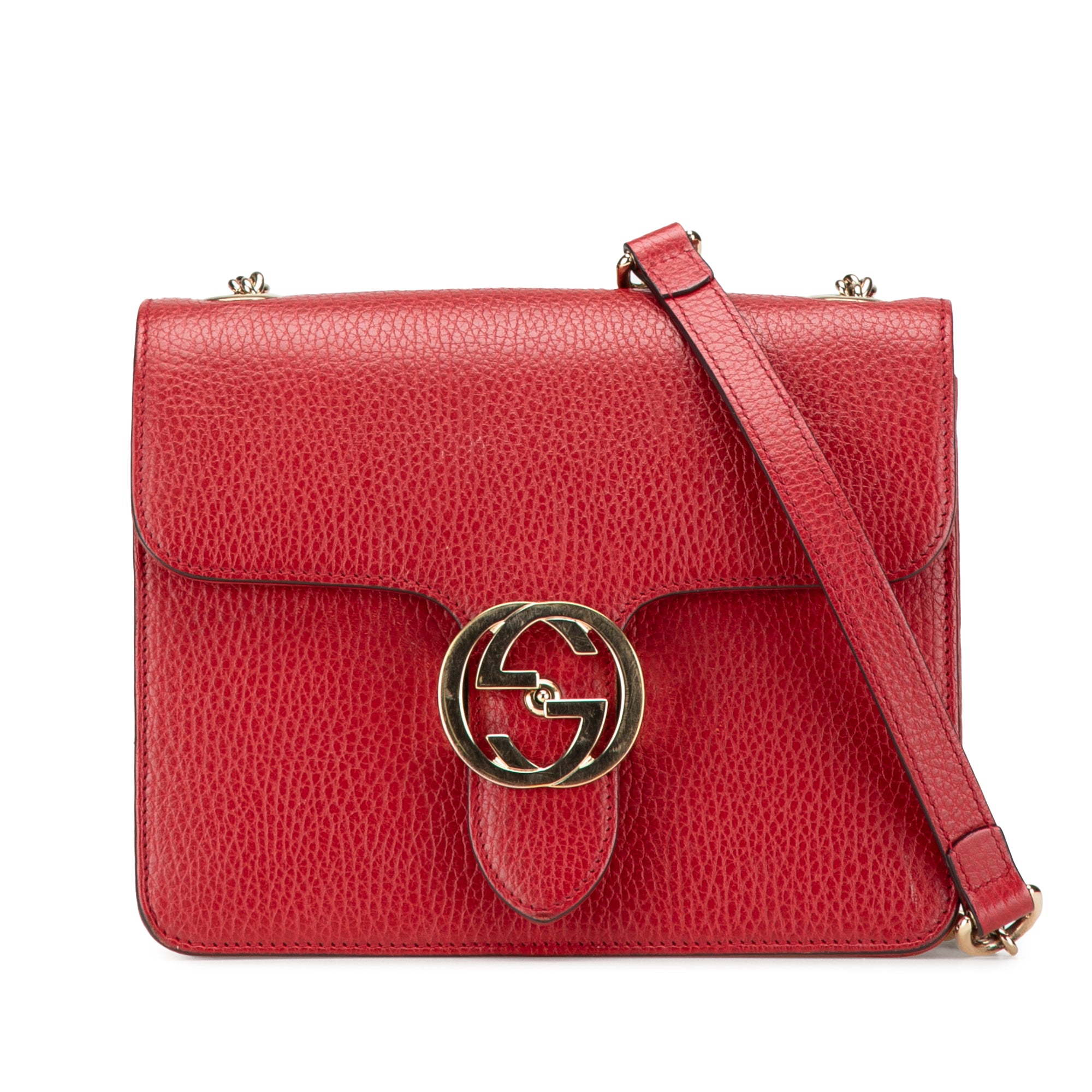 Small Dollar Calfskin Interlocking G Crossbody - Image 1