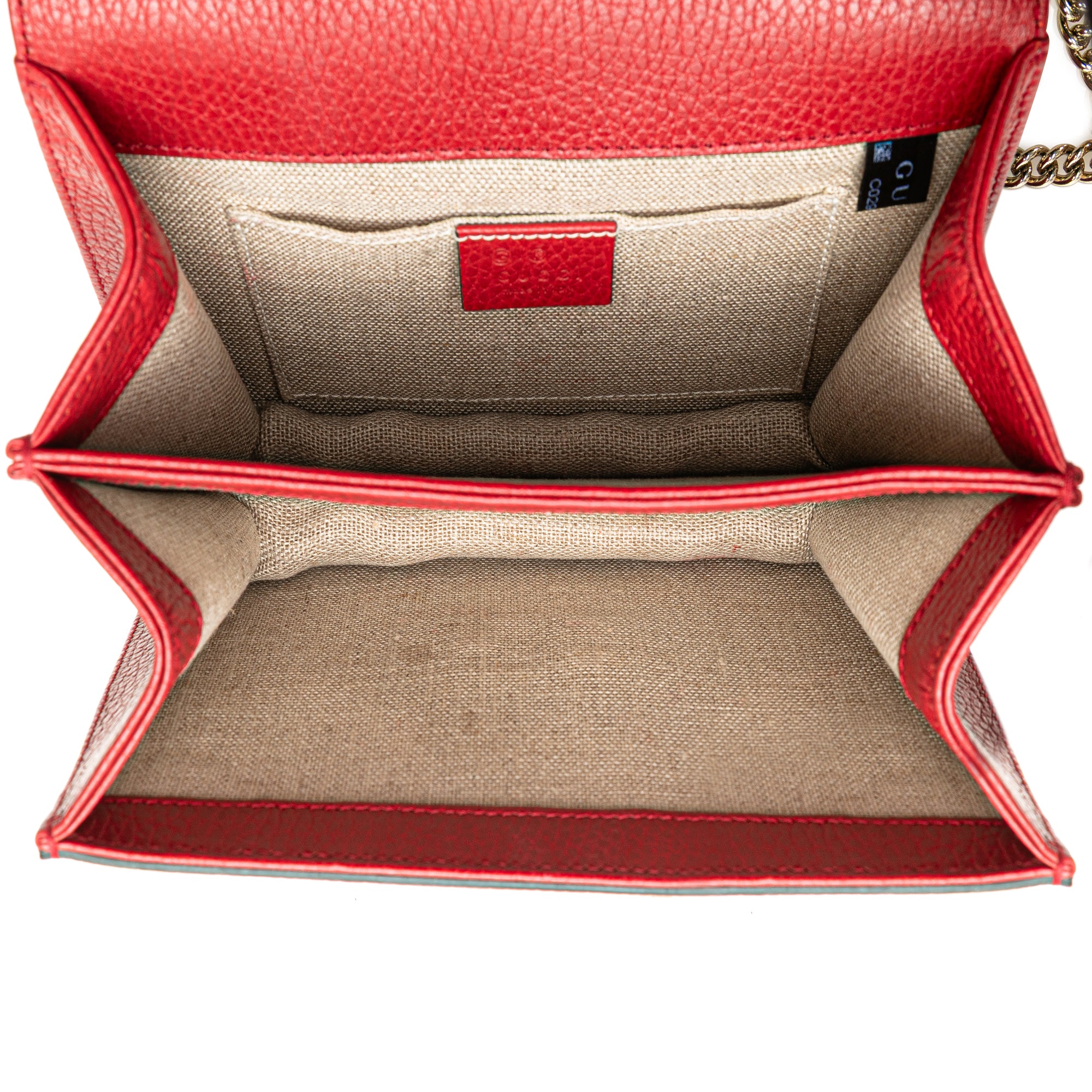 Small Dollar Calfskin Interlocking G Crossbody - Image 4
