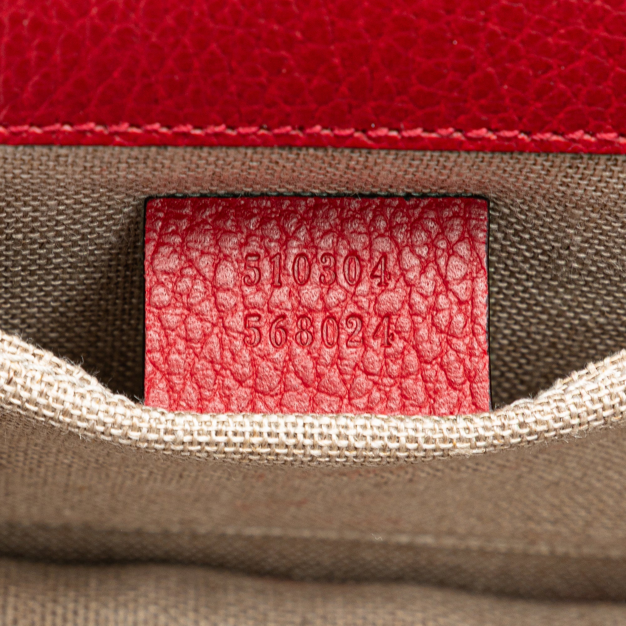 Small Dollar Calfskin Interlocking G Crossbody - Image 6