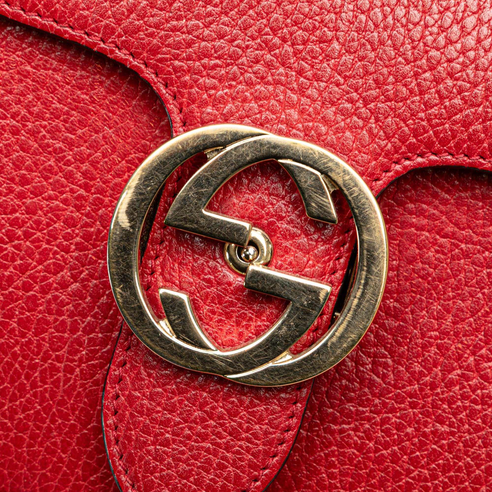 Small Dollar Calfskin Interlocking G Crossbody - Image 8