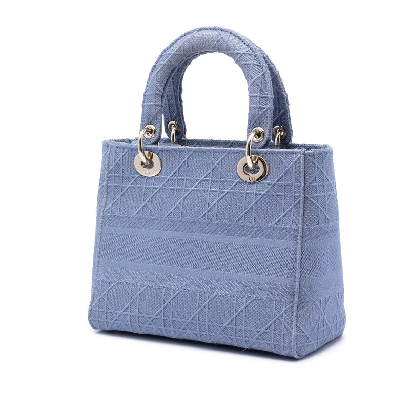 Medium Canvas Cannage Lady D Lite - Image 2