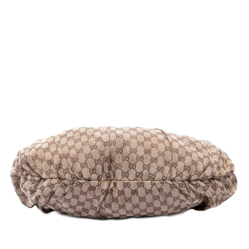 GG Canvas Studded Pelham Hobo Bag - Image 3