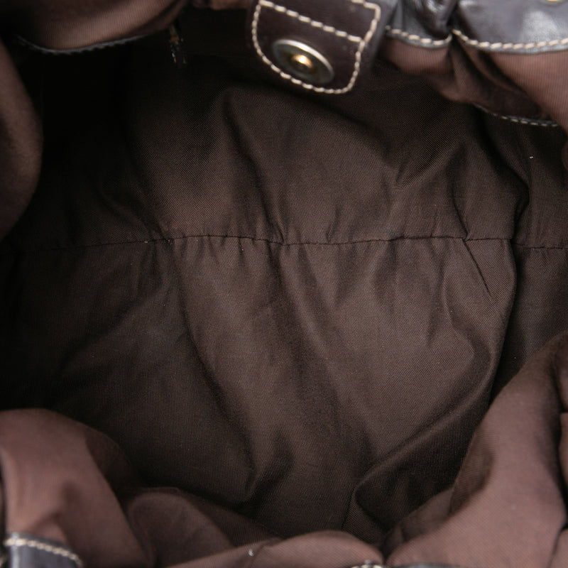 GG Canvas Studded Pelham Hobo Bag - Image 4