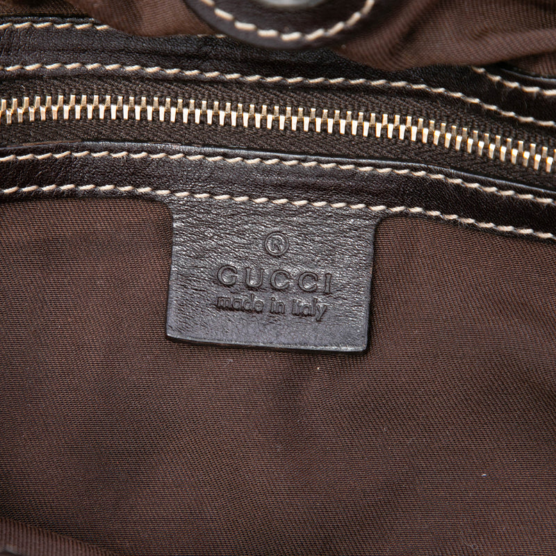 GG Canvas Studded Pelham Hobo Bag - Image 5