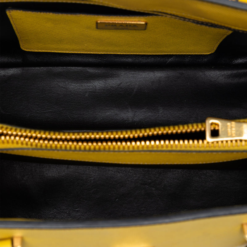 Studded Saffiano Cuir Promenade Satchel - Image 4
