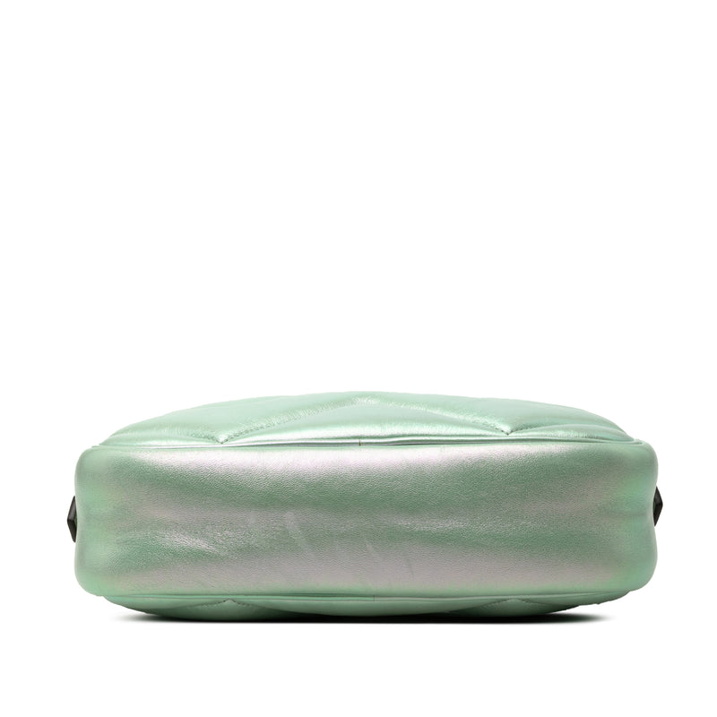 Small GG Marmont Matelasse Iridescent Nappa Crossbody - Image 3