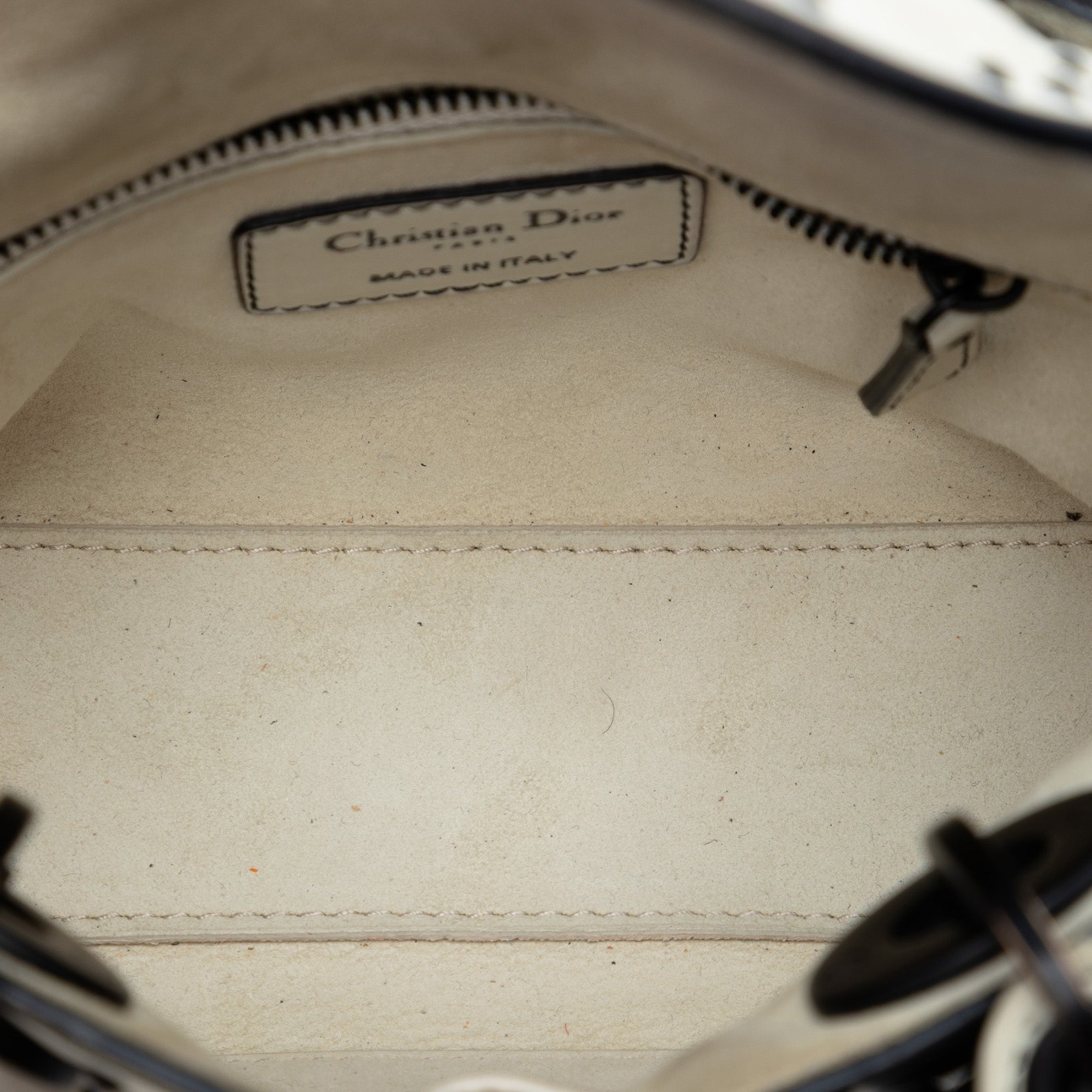 Mini Lambskin Cannage Studded Supple Lady Dior - Image 4