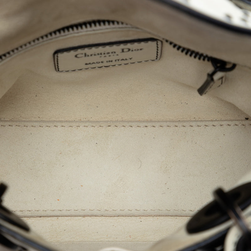 Mini Lambskin Cannage Studded Supple Lady Dior - Image 4