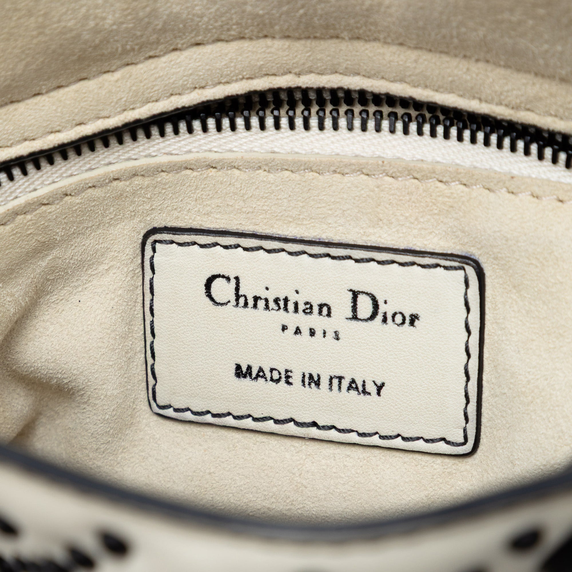 Mini Lambskin Cannage Studded Supple Lady Dior - Image 5