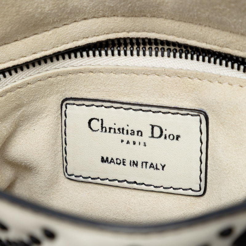 Mini Lambskin Cannage Studded Supple Lady Dior - Image 5