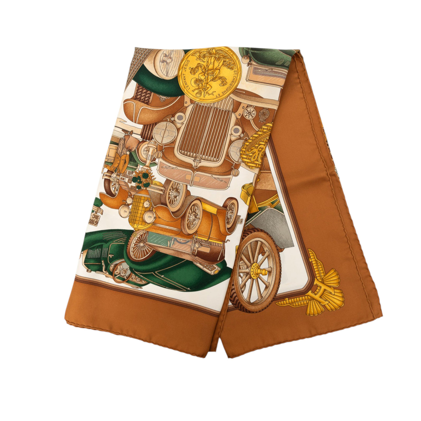 Automobile Silk Scarf 90 - Image 1