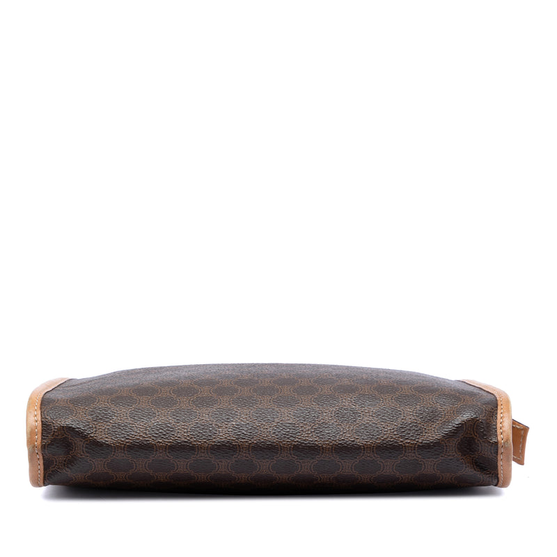 Macadam Coated Canvas Clutch - Image 3