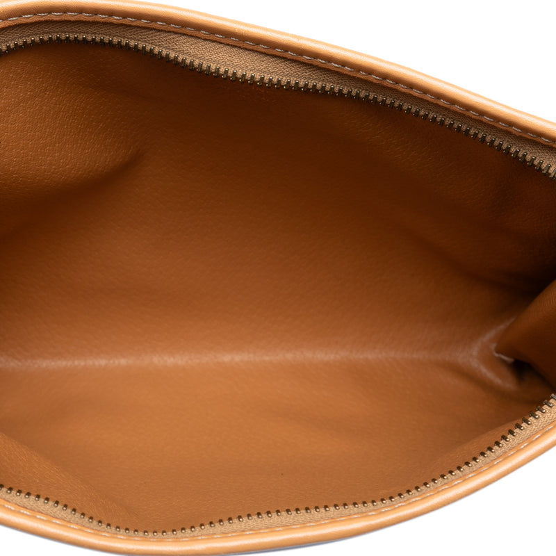 Macadam Coated Canvas Clutch - Image 4