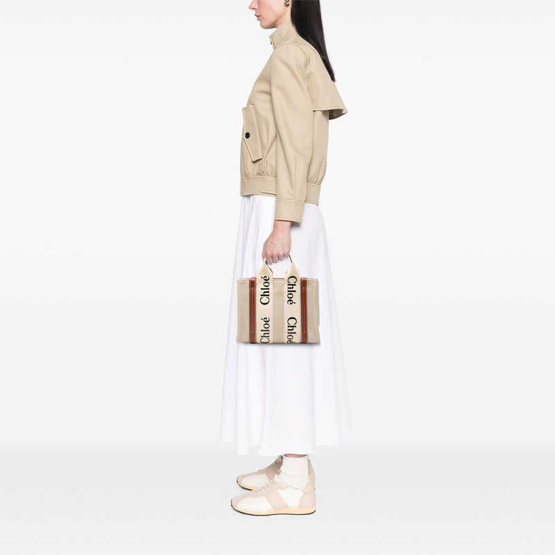 Small Canvas Woody Tote - Image 8