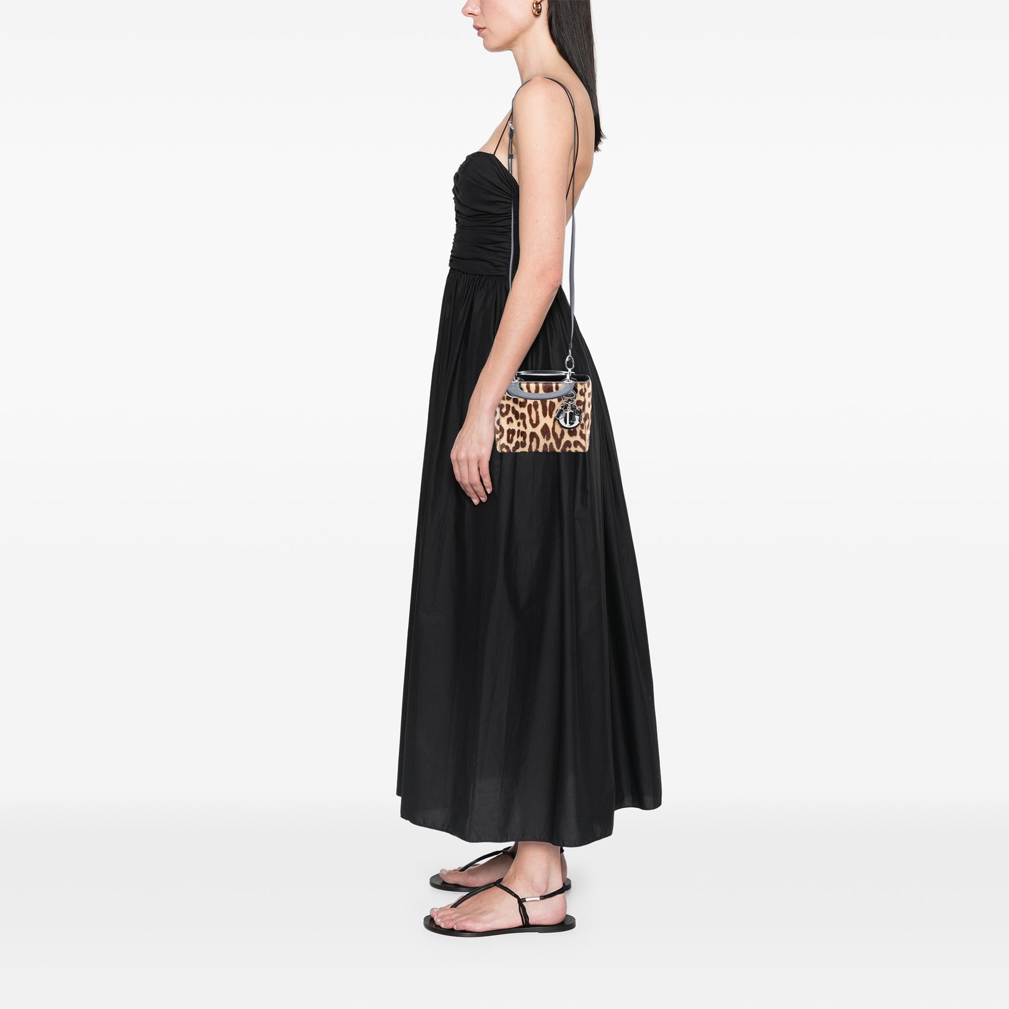 Mini Pony Hair Leopard Print Lady Dior - Image 7