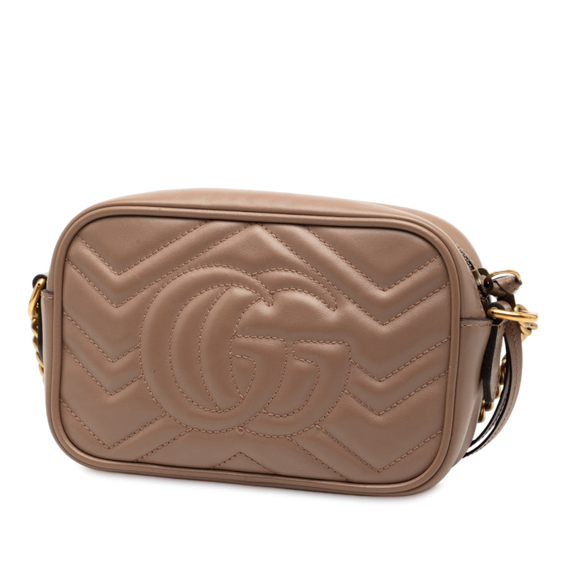 Mini GG Marmont Matelasse Leather Crossbody - Image 2