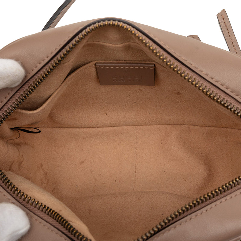 Mini GG Marmont Matelasse Leather Crossbody - Image 4