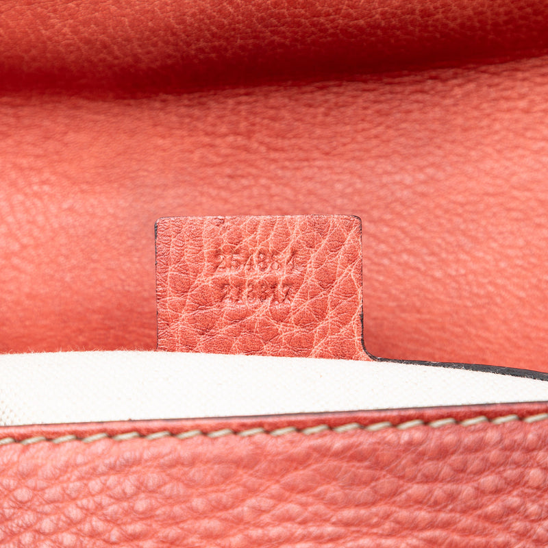 Medium Leather New Bamboo Satchel - Image 6