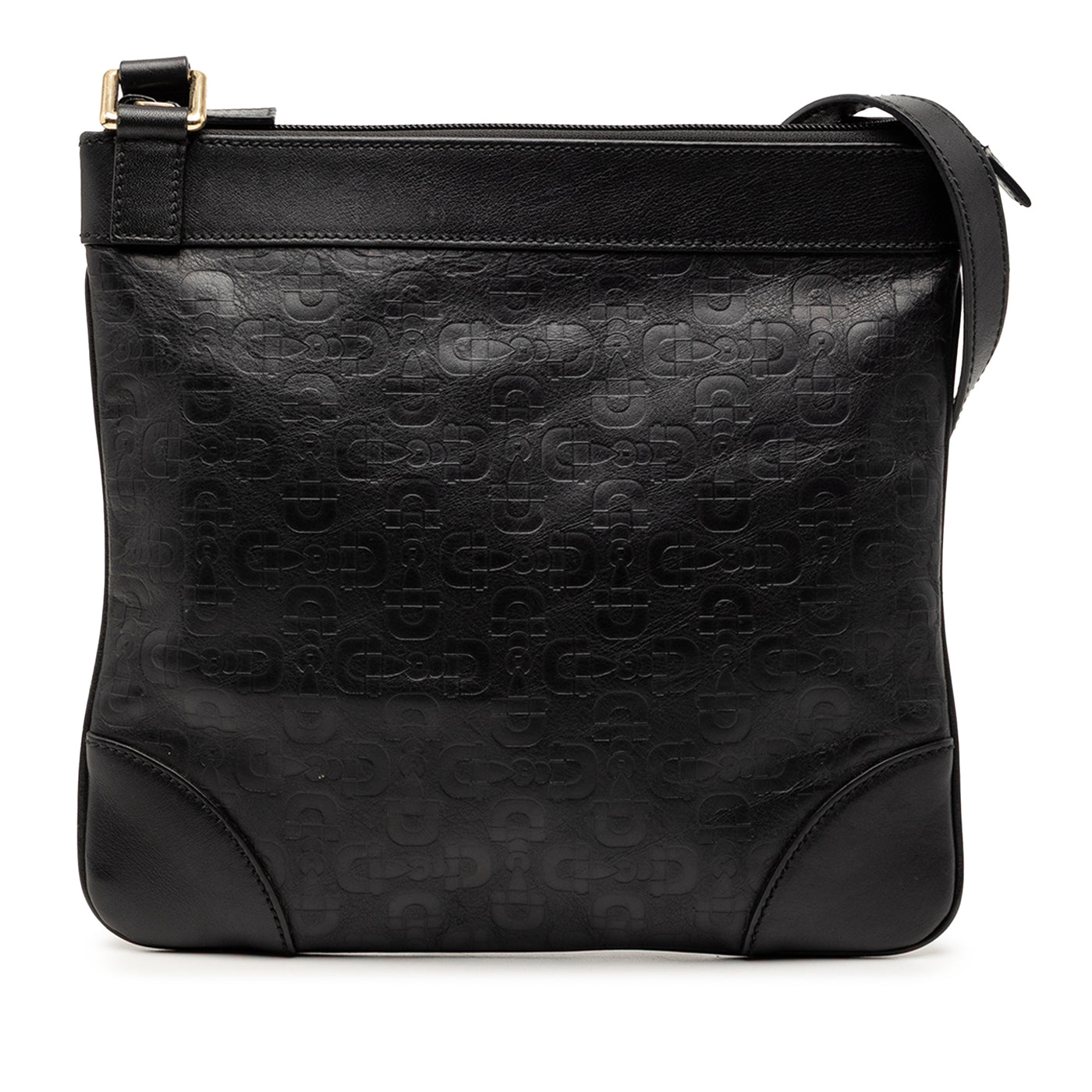 Horsebit Embossed Calfskin Crossbody - Image 1