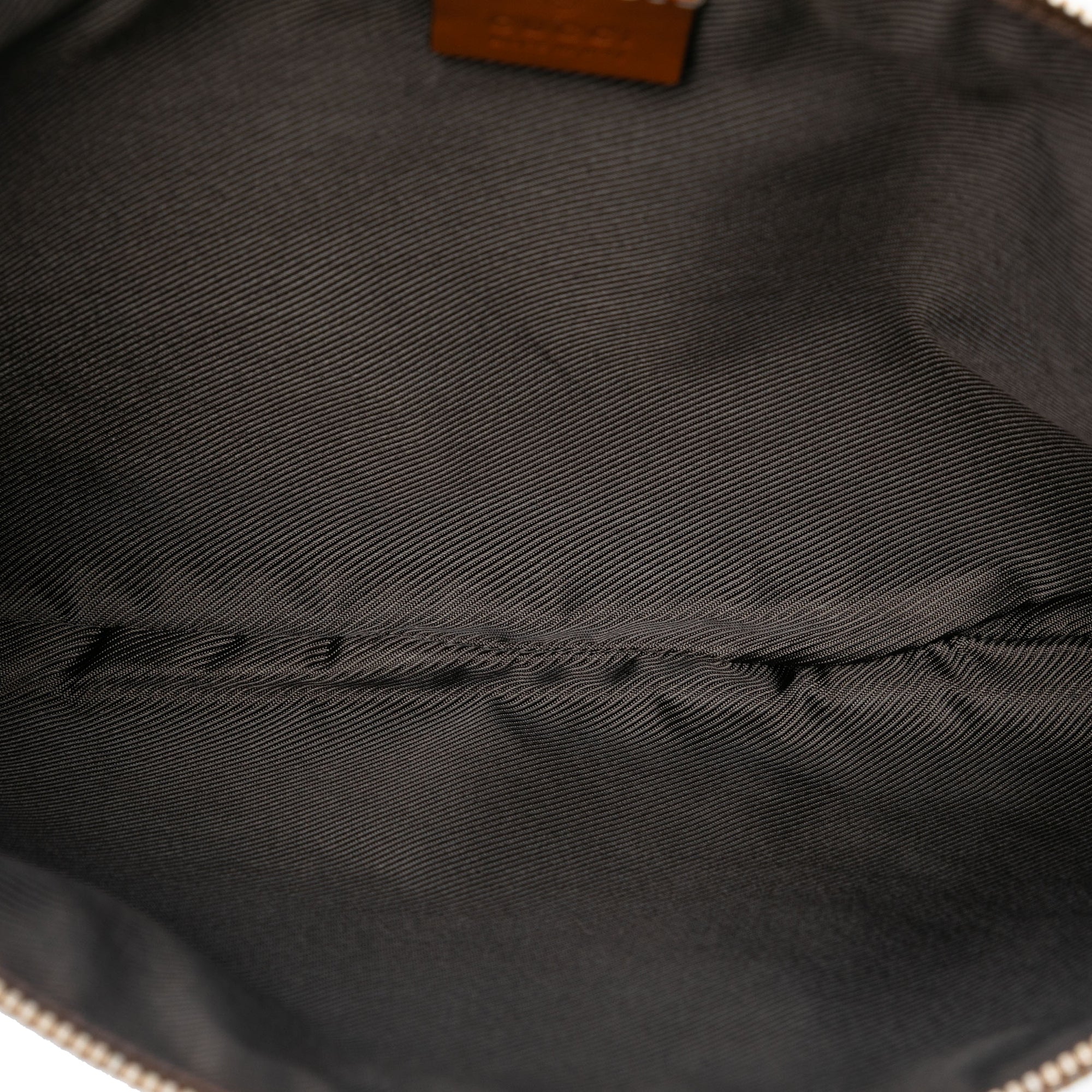 GG Nylon Top Zip Clutch - Image 4