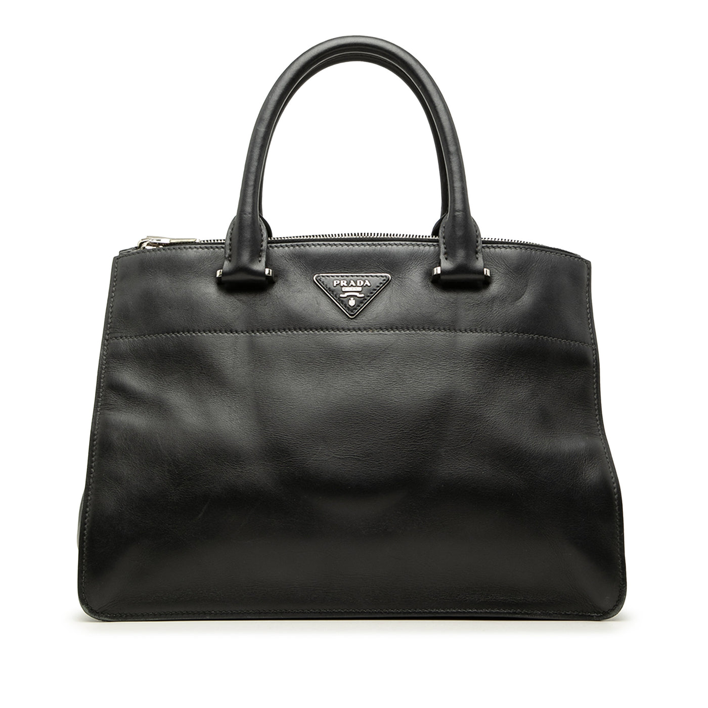 City Calf Twin Pocket Satchel - Image 1