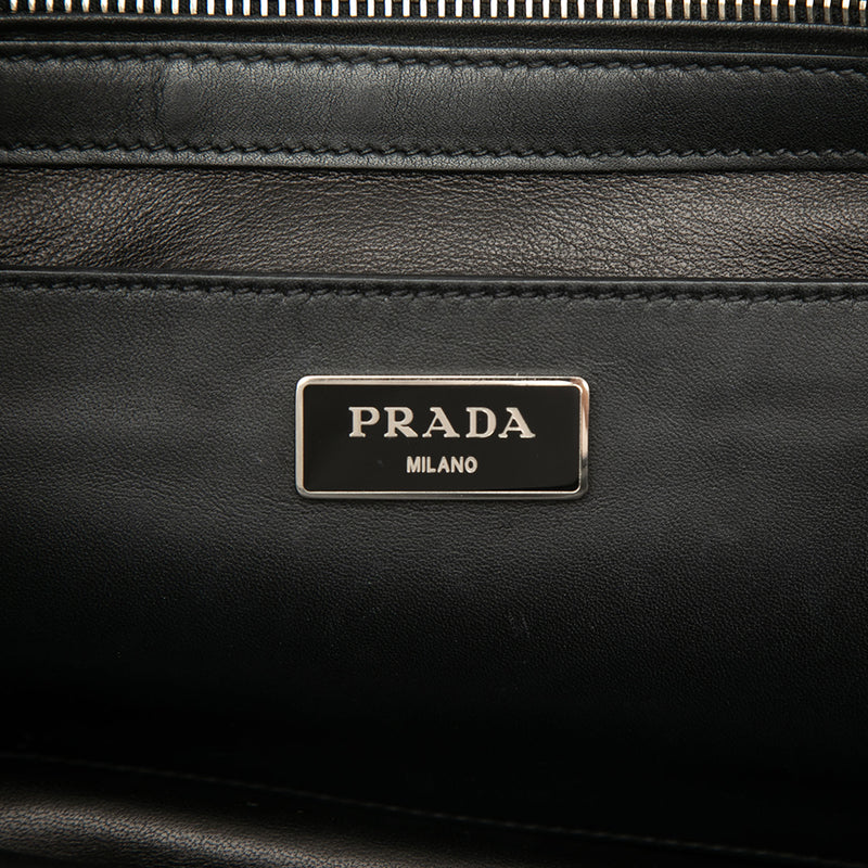 City Calf Twin Pocket Satchel - Image 5