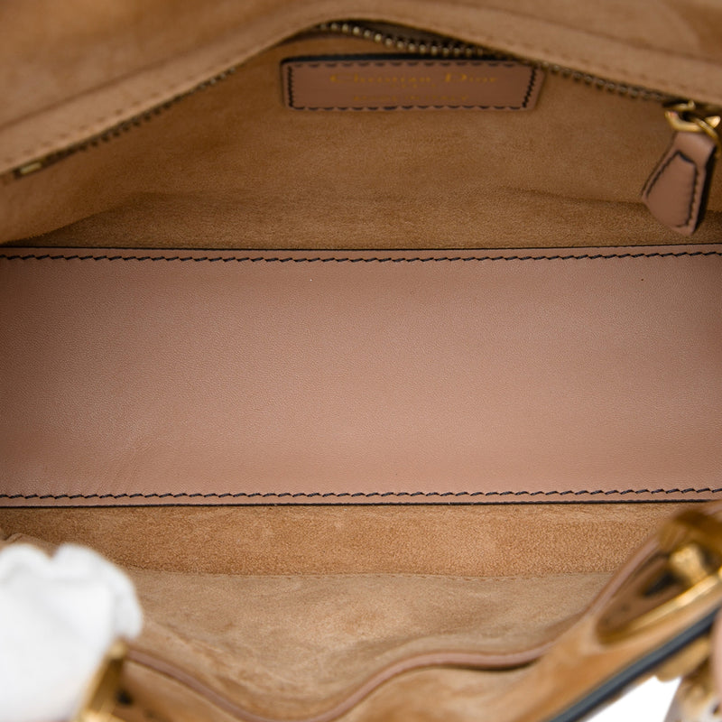 Small Lambskin Cannage Studded Supple Lady Dior - Image 4