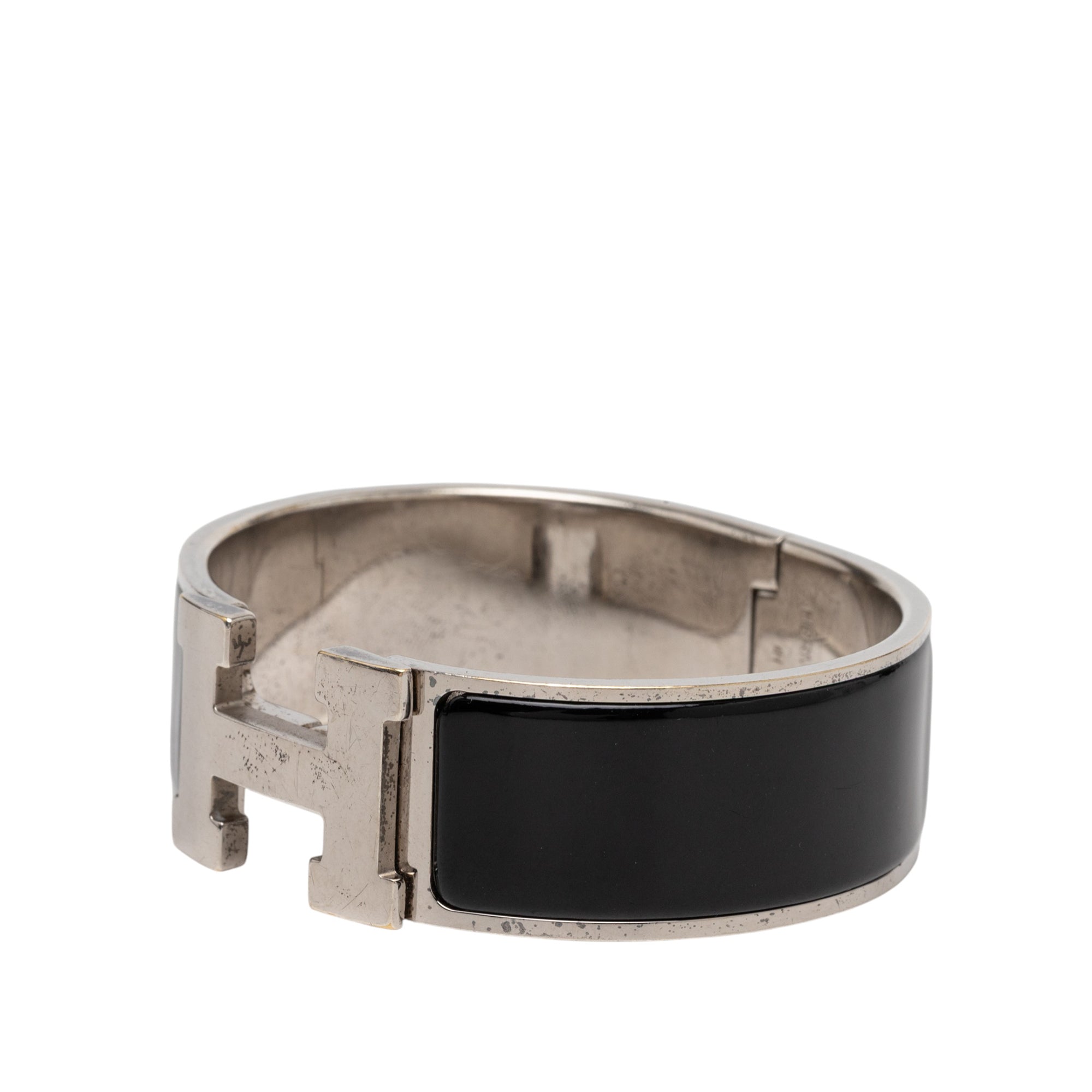 Wide Enamel Clic Clac H Bracelet PM - Image 2