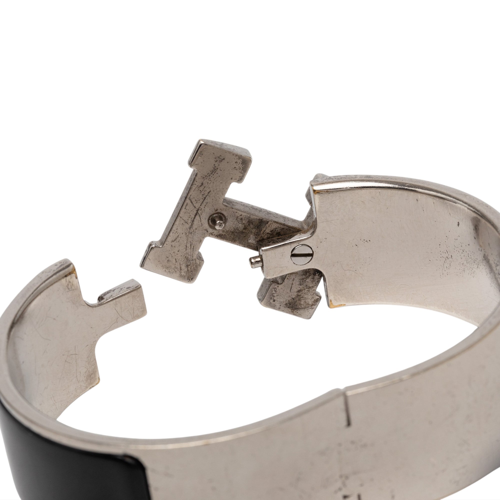 Wide Enamel Clic Clac H Bracelet PM - Image 5