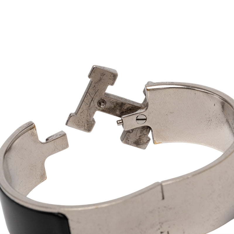 Wide Enamel Clic Clac H Bracelet PM - Image 5