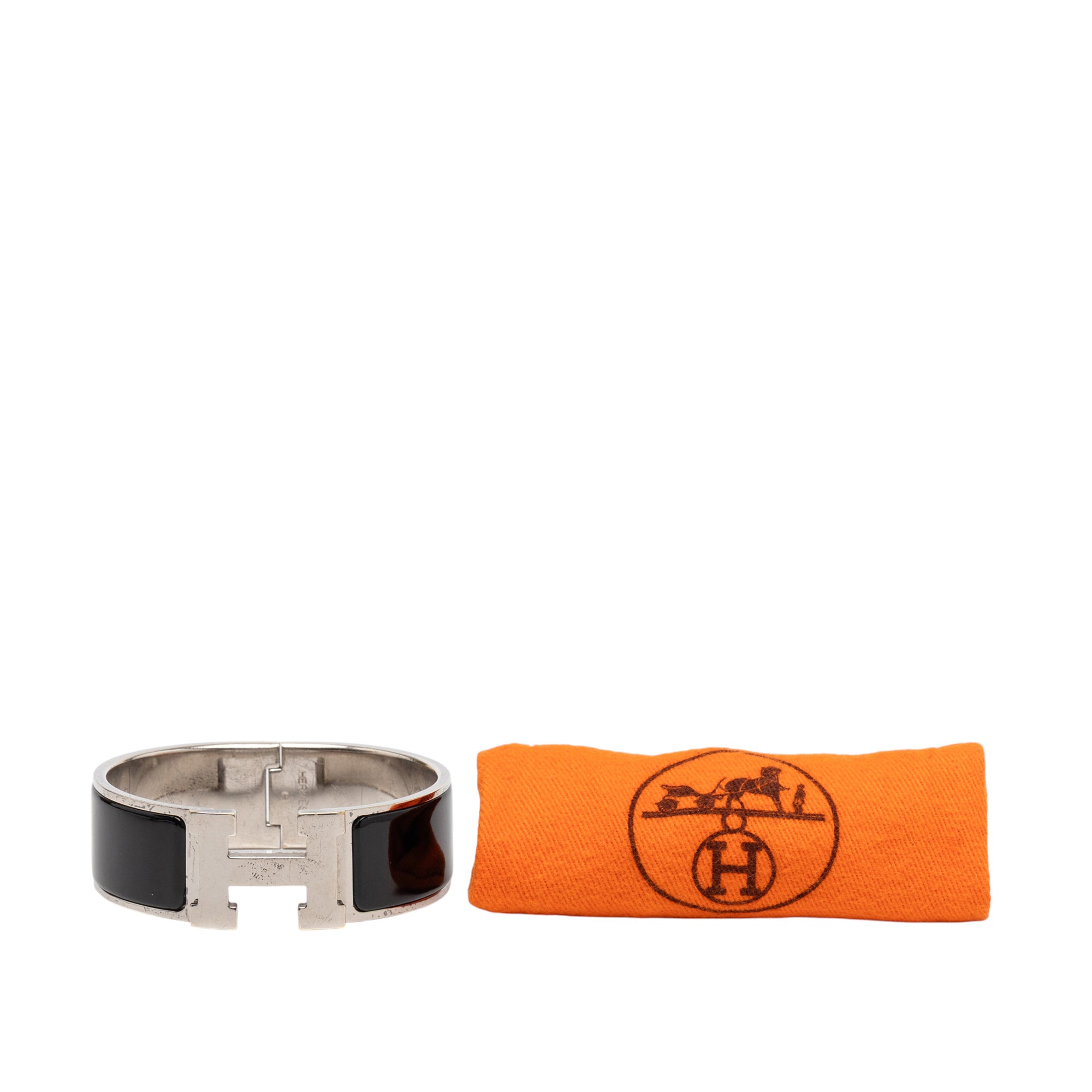 Wide Enamel Clic Clac H Bracelet PM - Image 6