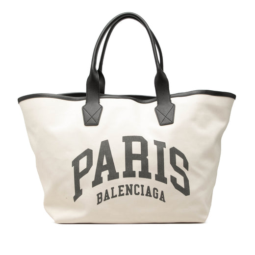Large Canvas Cities Paris Jumbo Tote - Image 1