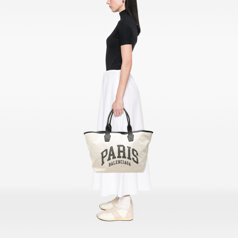 Large Canvas Cities Paris Jumbo Tote - Image 6