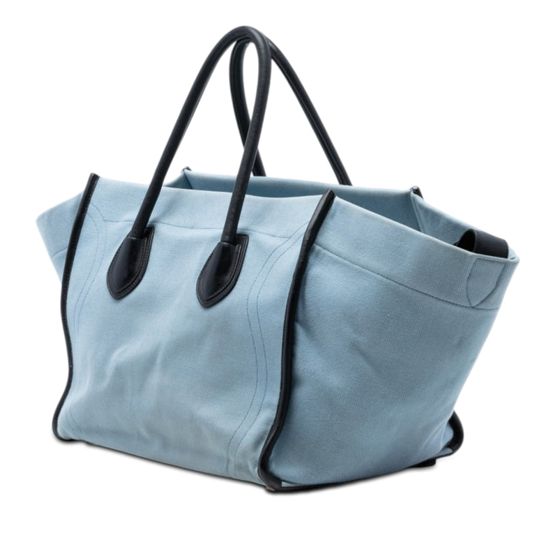 Medium Denim Phantom Luggage Tote - Image 2